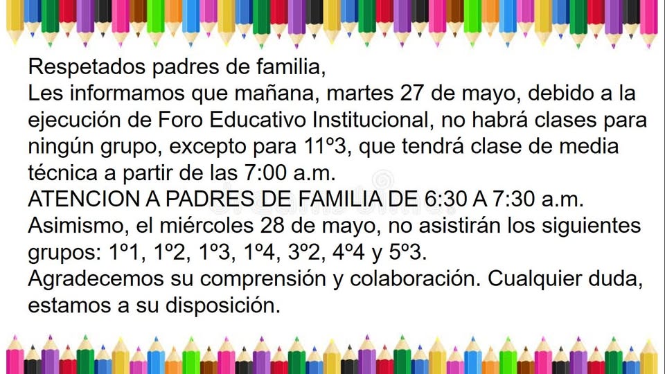 tener presente